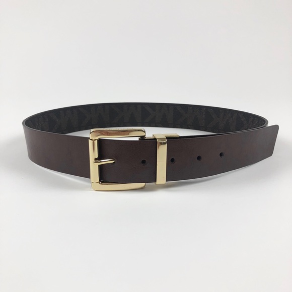Michael Kors Reversible MK Logo Belt - Picture 5 of 8